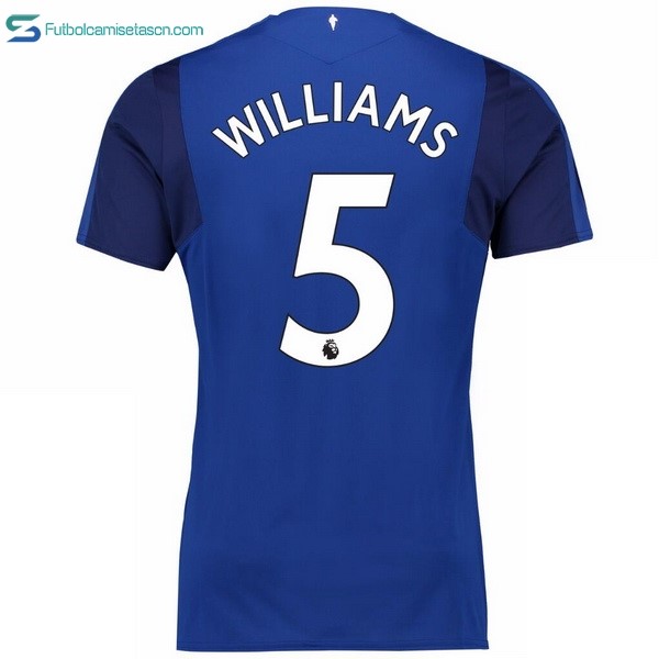 Camiseta Everton 1ª Williams 2017/18
